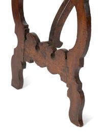 An Italian Baroque Oak Console Table
