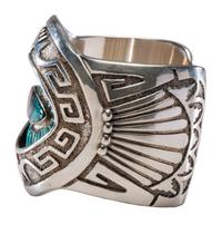 Sterling Silver Overlay Cuff Bracelet and Post Earrings, with Turquoise, Coral, and Lapis Inlay Lot is located and will ship from Denver, Colorado.
