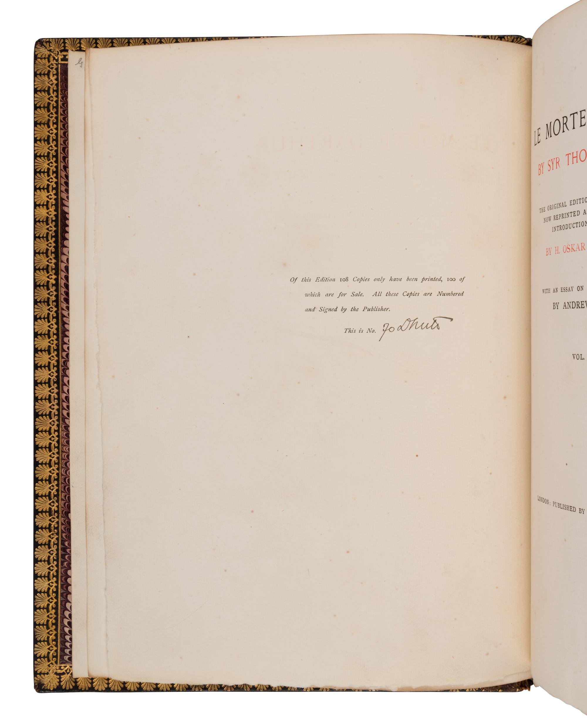 SHAKESPEARE, William. The Works... carefully revised and corrected. Thomas Hanmer, editor. Oxford: Printed at the Theatre, 1743-44.