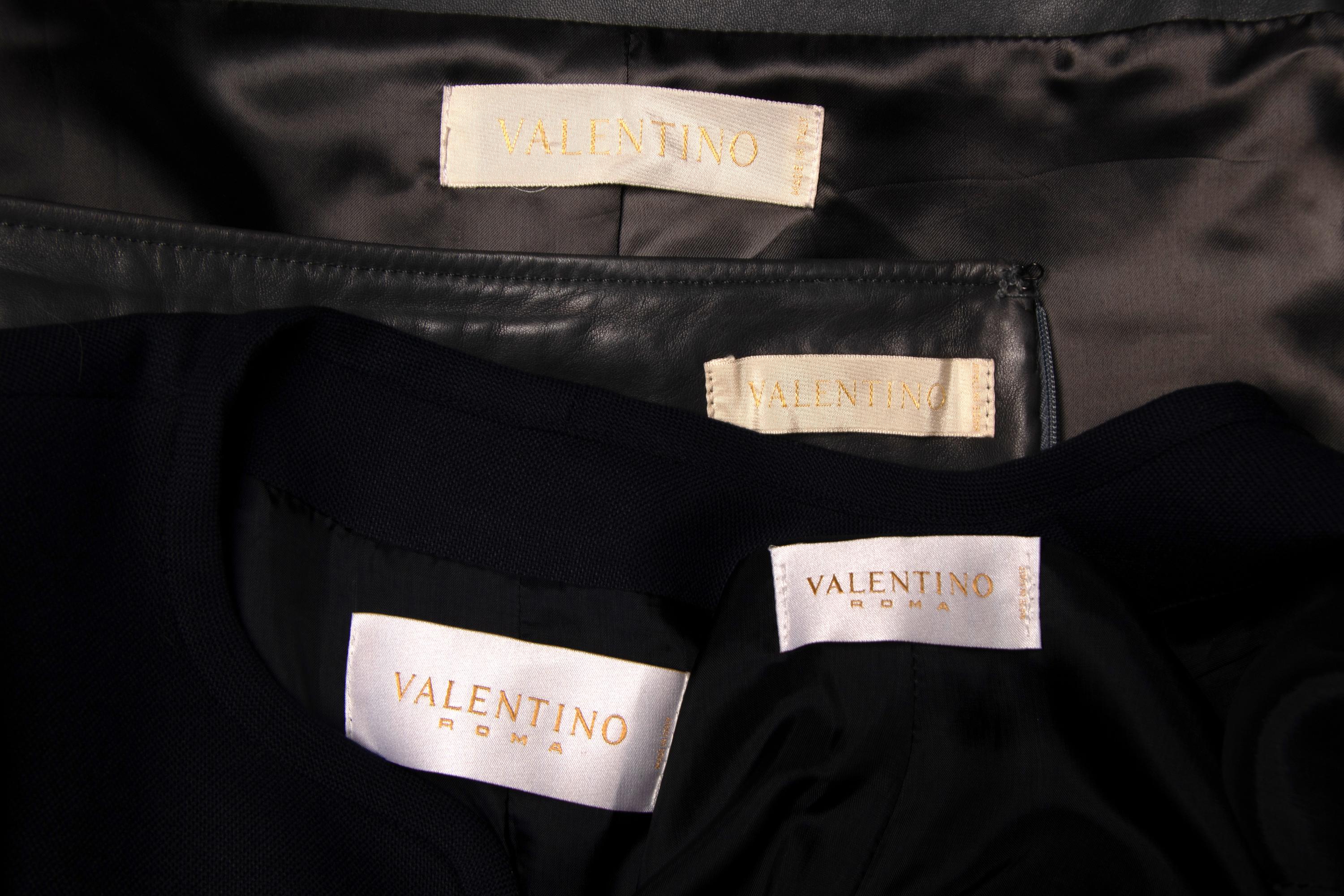 Two Valentino Suits