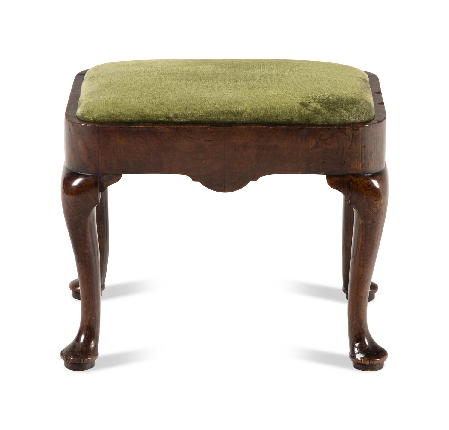 A George I Style Walnut Stool