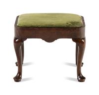 A George I Style Walnut Stool