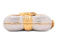 Judith Leiber Box and Bow Tasseled Minaudière
