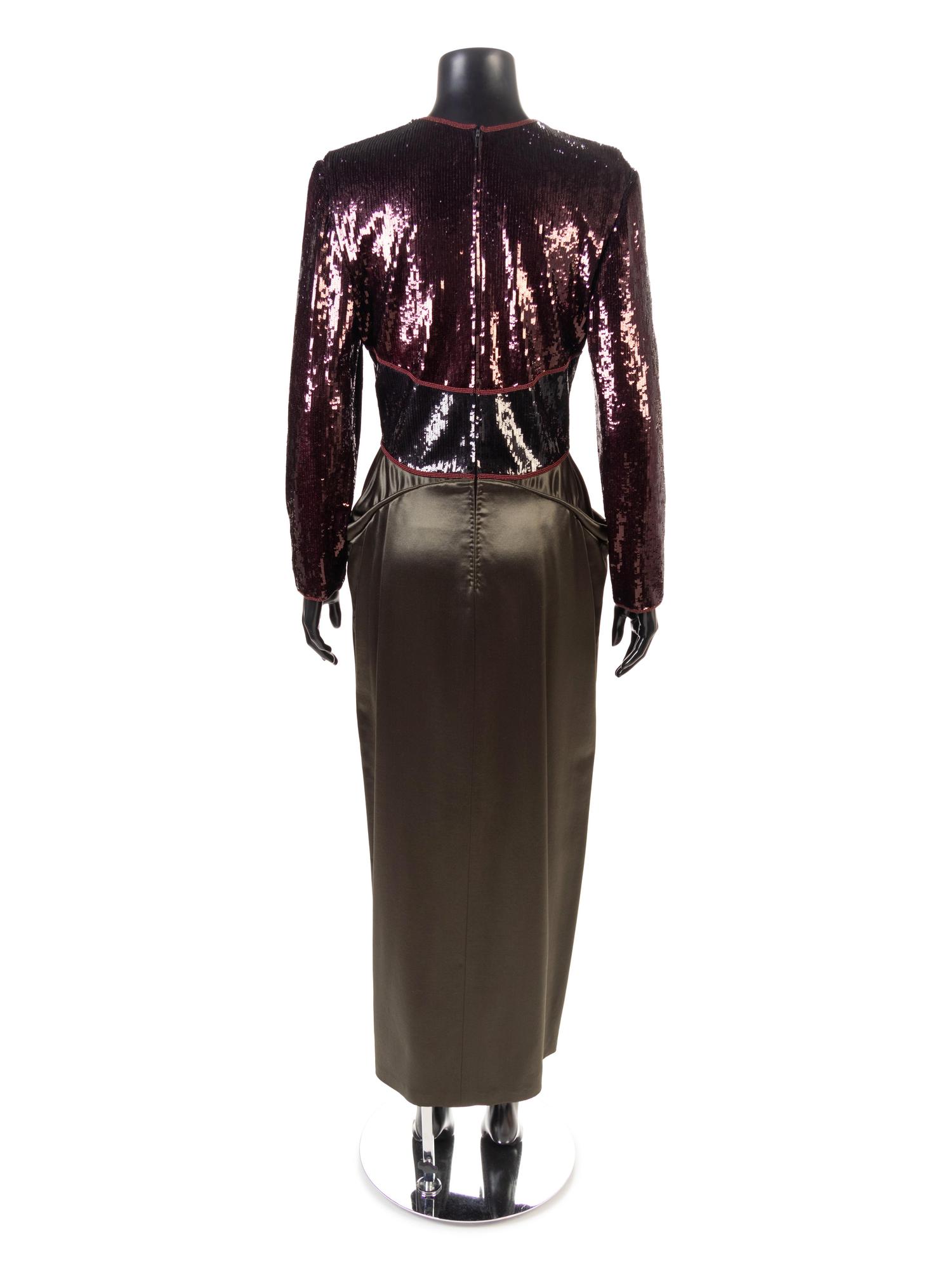 Two Geoffrey Beene Evening Dresses, 1980-90s