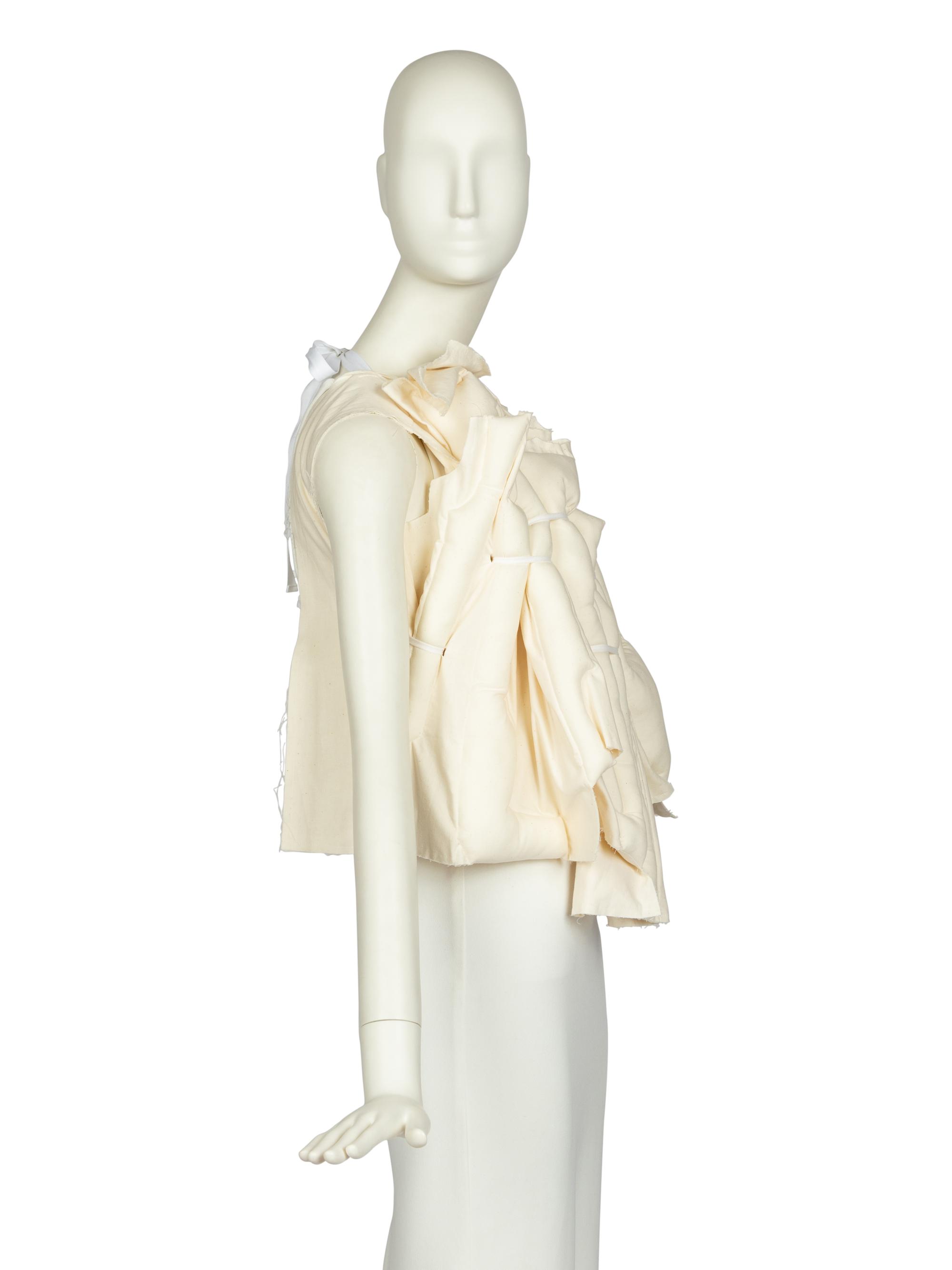 Comme des Garçons Backless Top, S/S 2013 "Crush" Collection