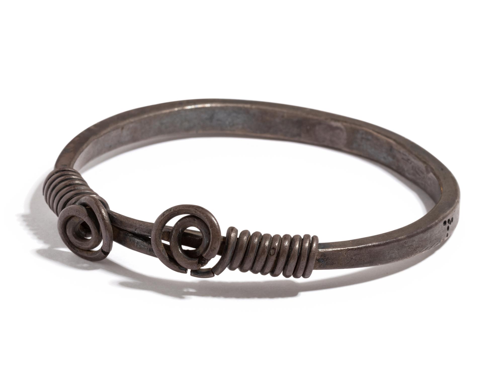 A Roman Silver Bracelet