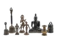 Eight Southeast Asian Bronze Articles