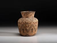 Apache Polychrome Pictorial Basket