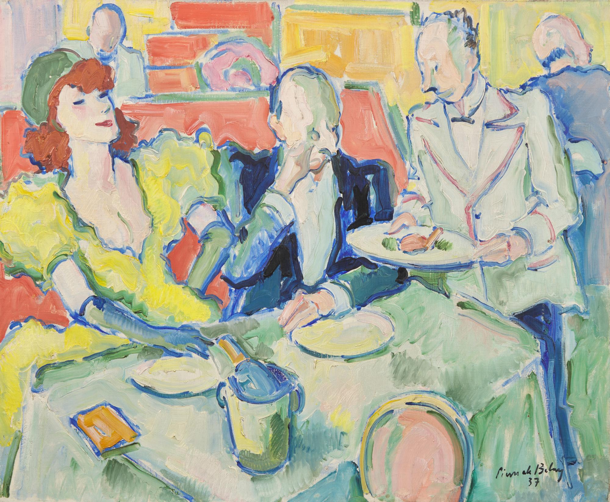 At a Café