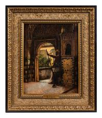 Guard in Orientalist Interior