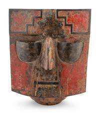 An Art Deco Tôle Mask