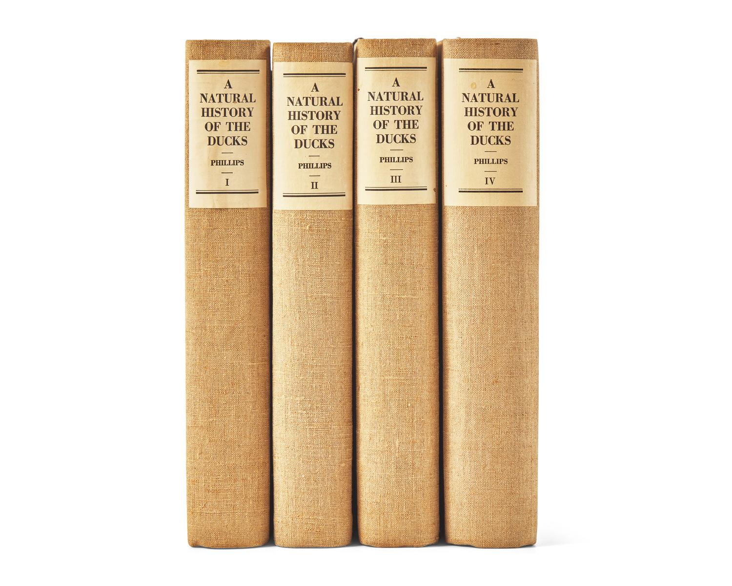 [Natural History] Phillips, John C. A Natural History of the Ducks