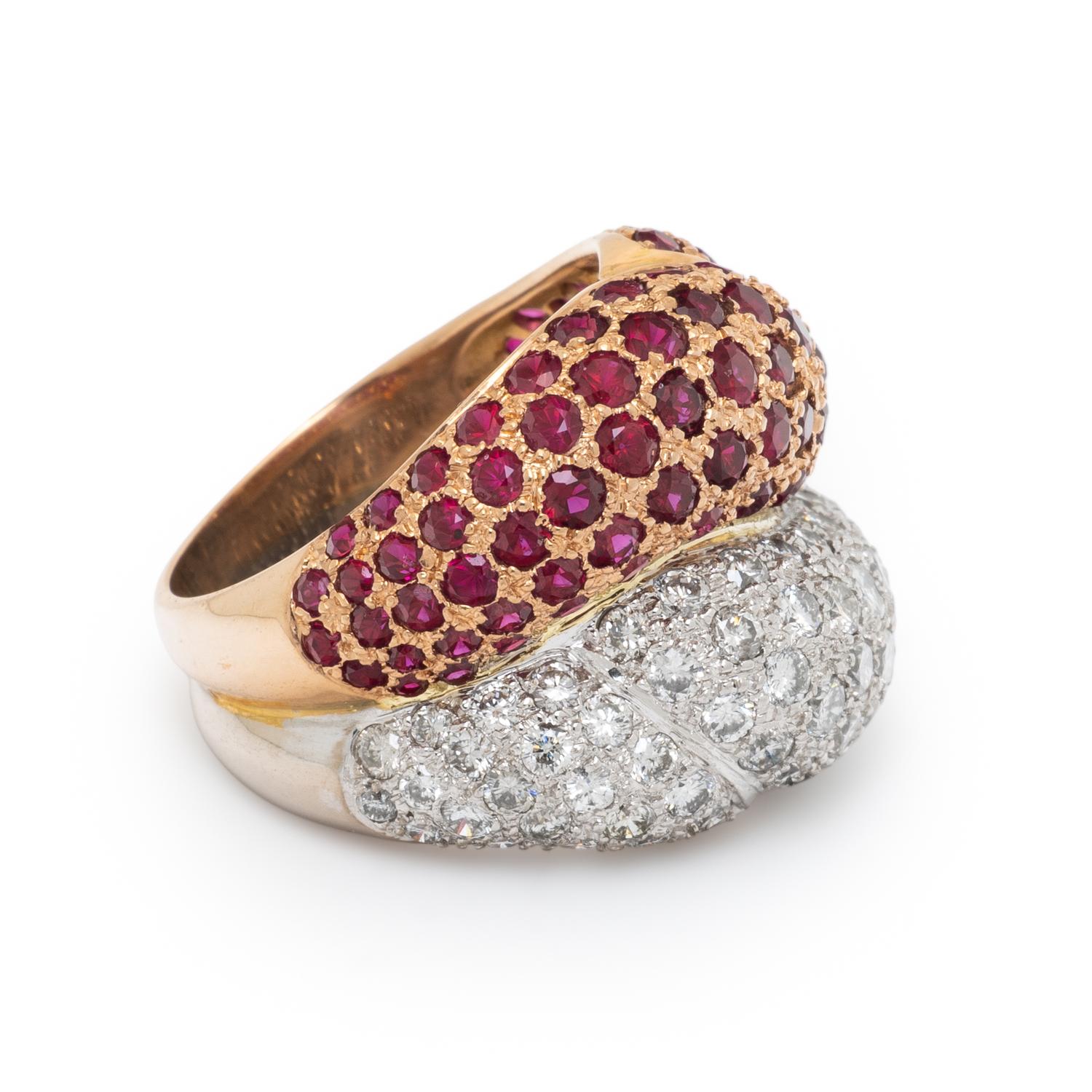 RUBY AND DIAMOND RING
