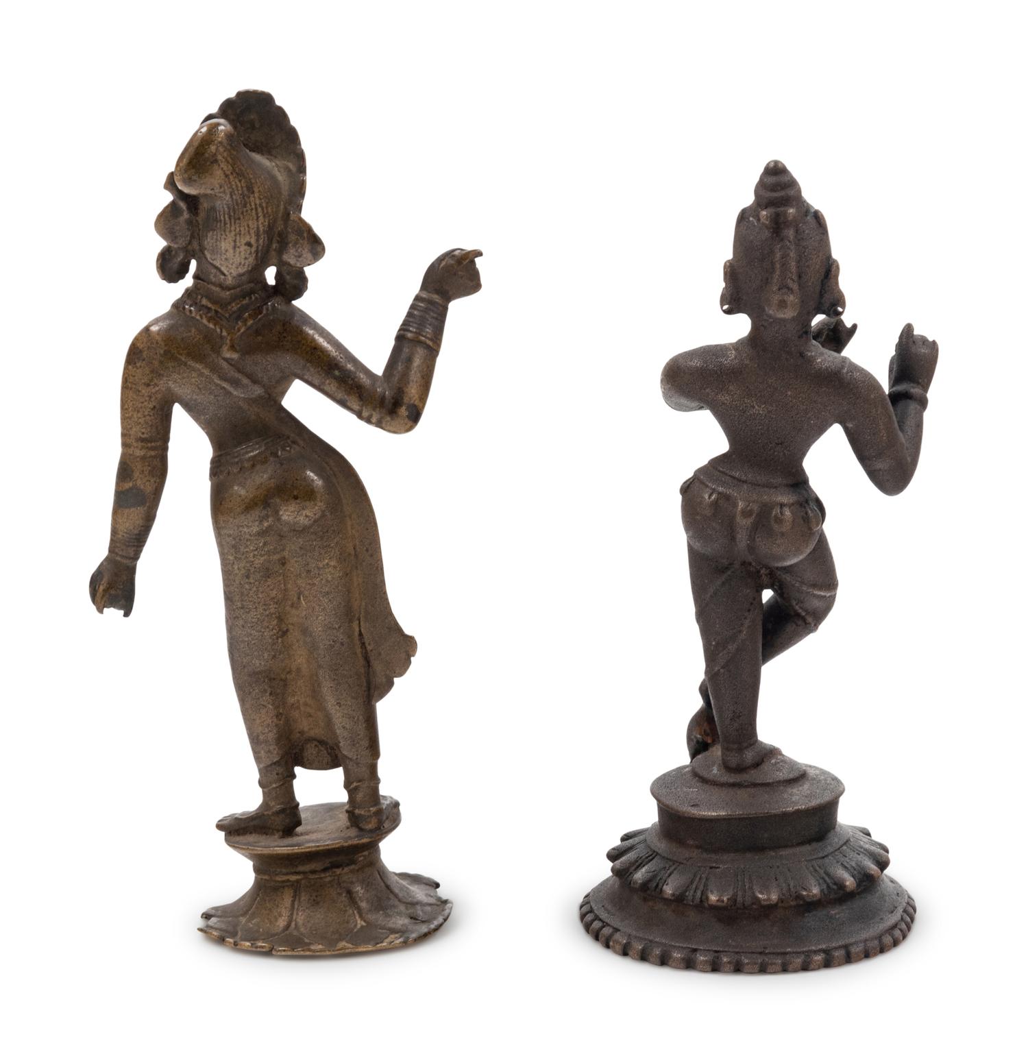Two Indian Bronze Figures