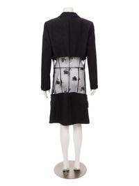 Comme des Garçons Quilted Jacket with Lace,