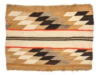 Three Navajo Rugs Largest: 56 x 26 1/2 inches