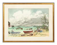 Fishing Boats at Shore