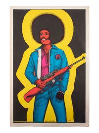 [BLACK PANTHER PARTY]. STOWE, George, Jr., artist. Black Panther . Los Angeles, CA: One Stop Posters, 1972.