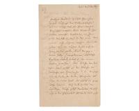 Grimm, Wilhelm Carl. Autograph Letter, signed