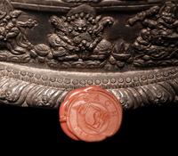 A Tibetan Silver Travelling Shrine, Ga‘u