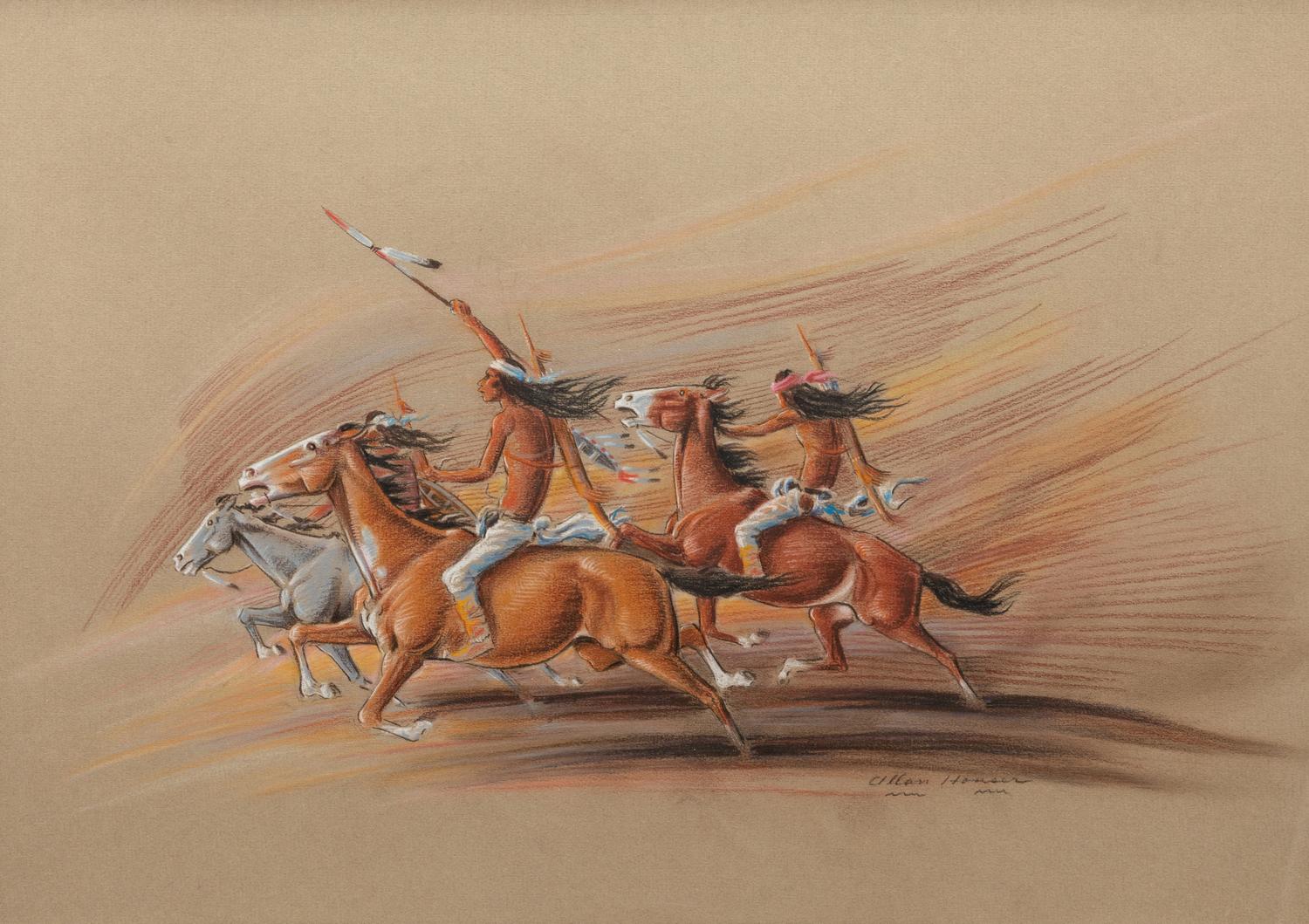 Apache War Party