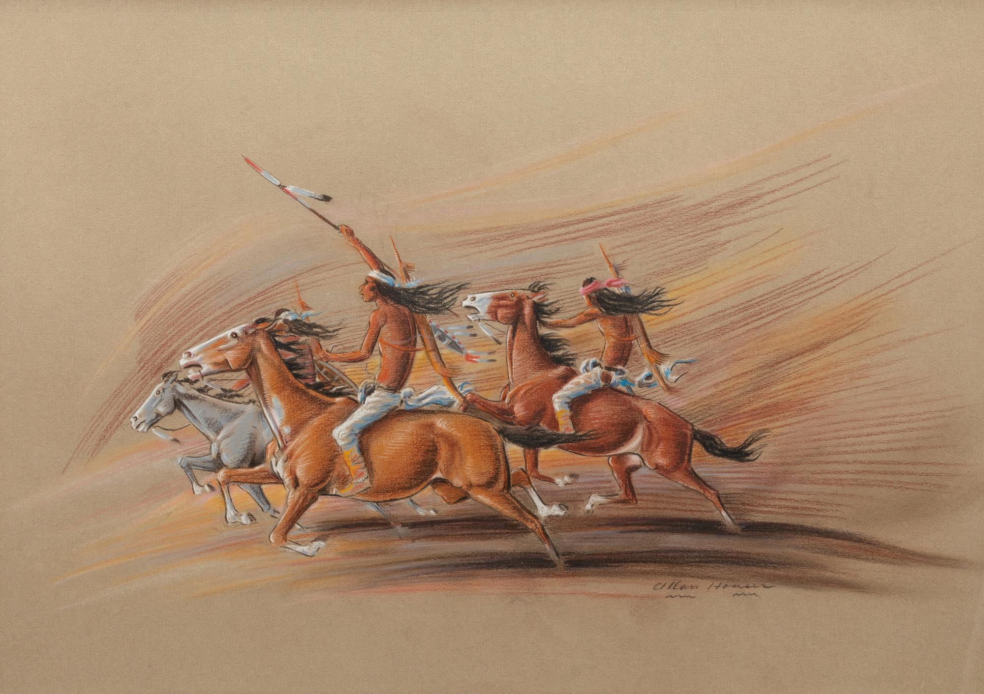 Apache War Party