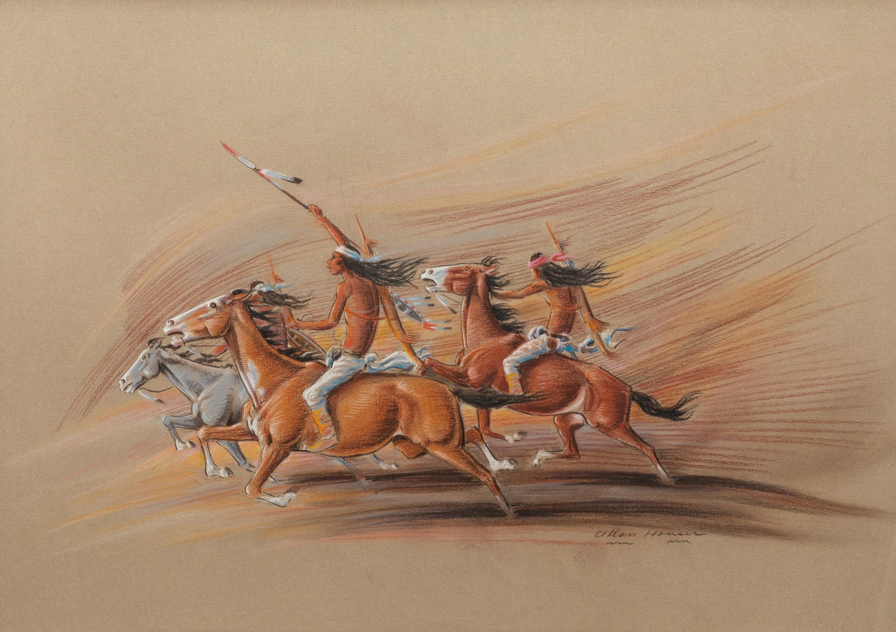 Apache War Party