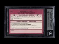 A 1989 Classic Travel Orange Ken Griffey Jr. Signed Autograph Rookie Baseball Card No. 131 With Period Signature (Beckett Authentication Services BAS Certified)