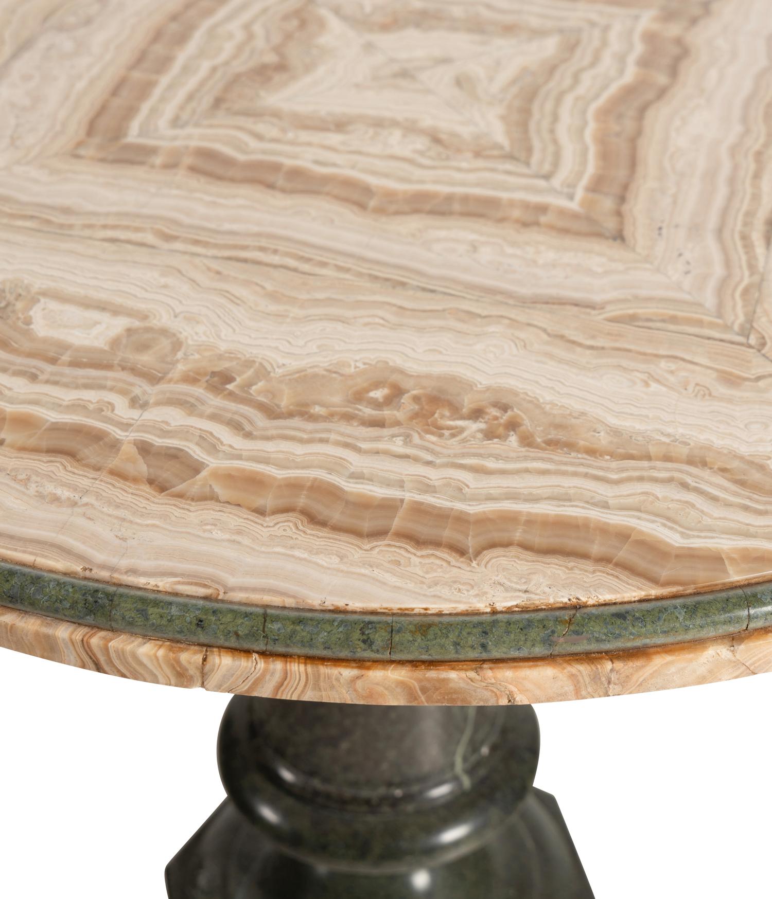An Italian Marble Center Table