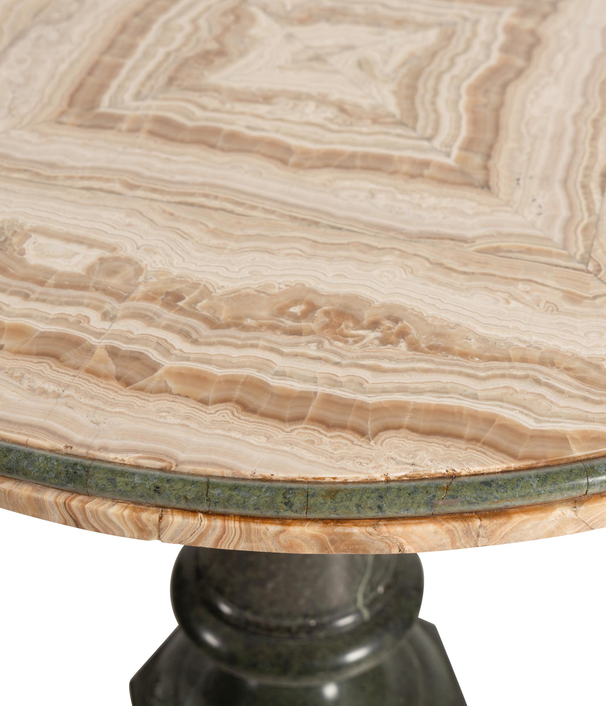 An Italian Marble Center Table