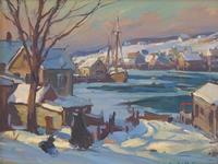 Emile Albert Gruppé (American, 1896-1978) - Gloucester Winter