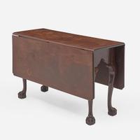 A Chippendale carved walnut drop-leaf table Philadelphia, PA, late 18th century