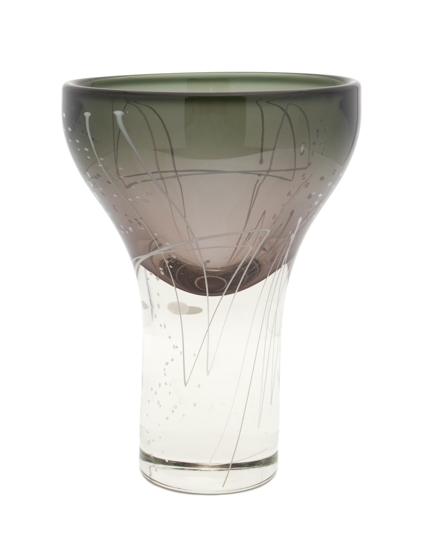 An Art Glass Vessel Height 9 1/4 inches. — MARK J. SUDDUTH (AMERICAN, 20TH CENTURY)