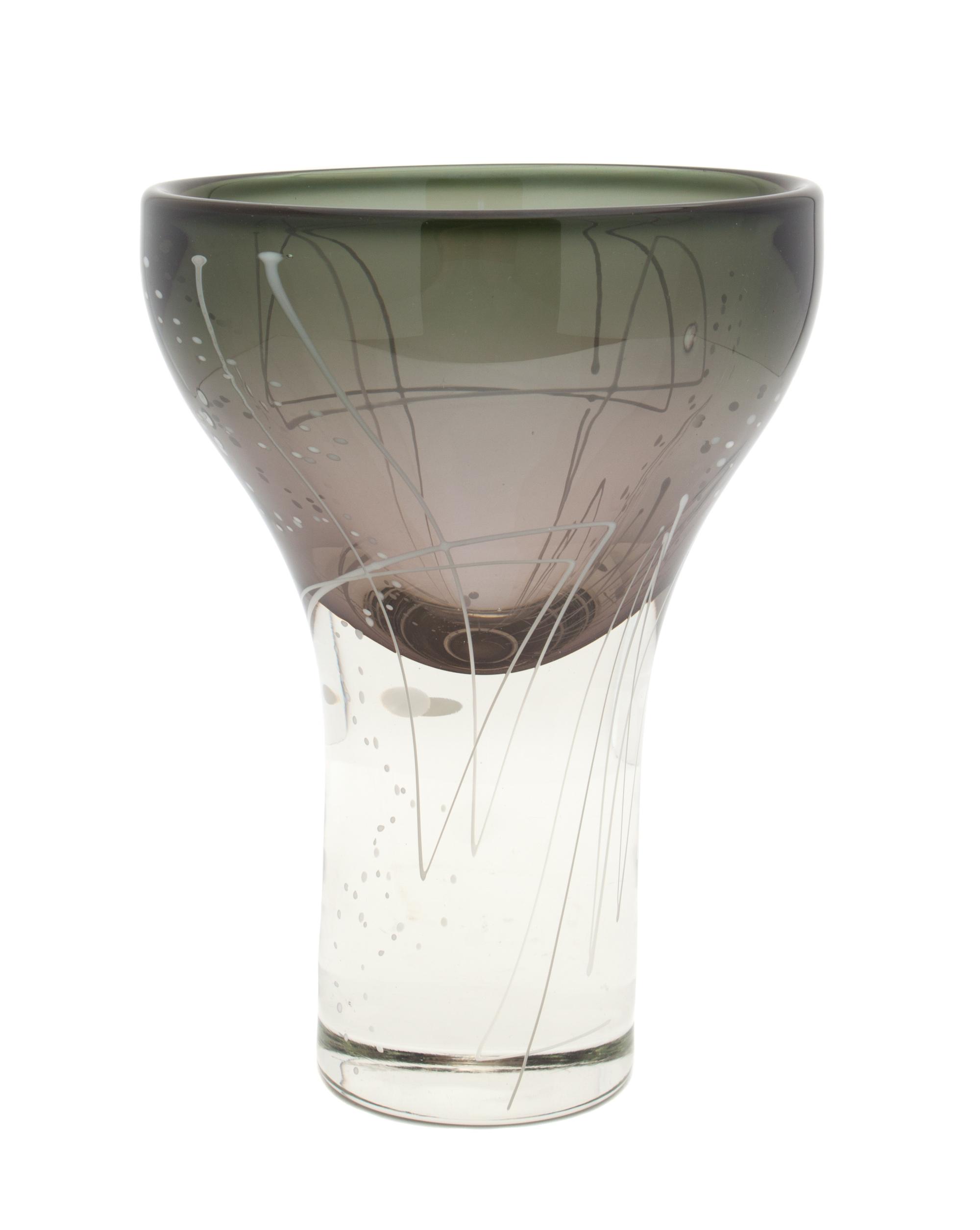 An Art Glass Vessel Height 9 1/4 inches. — MARK J. SUDDUTH (AMERICAN, 20TH CENTURY)
