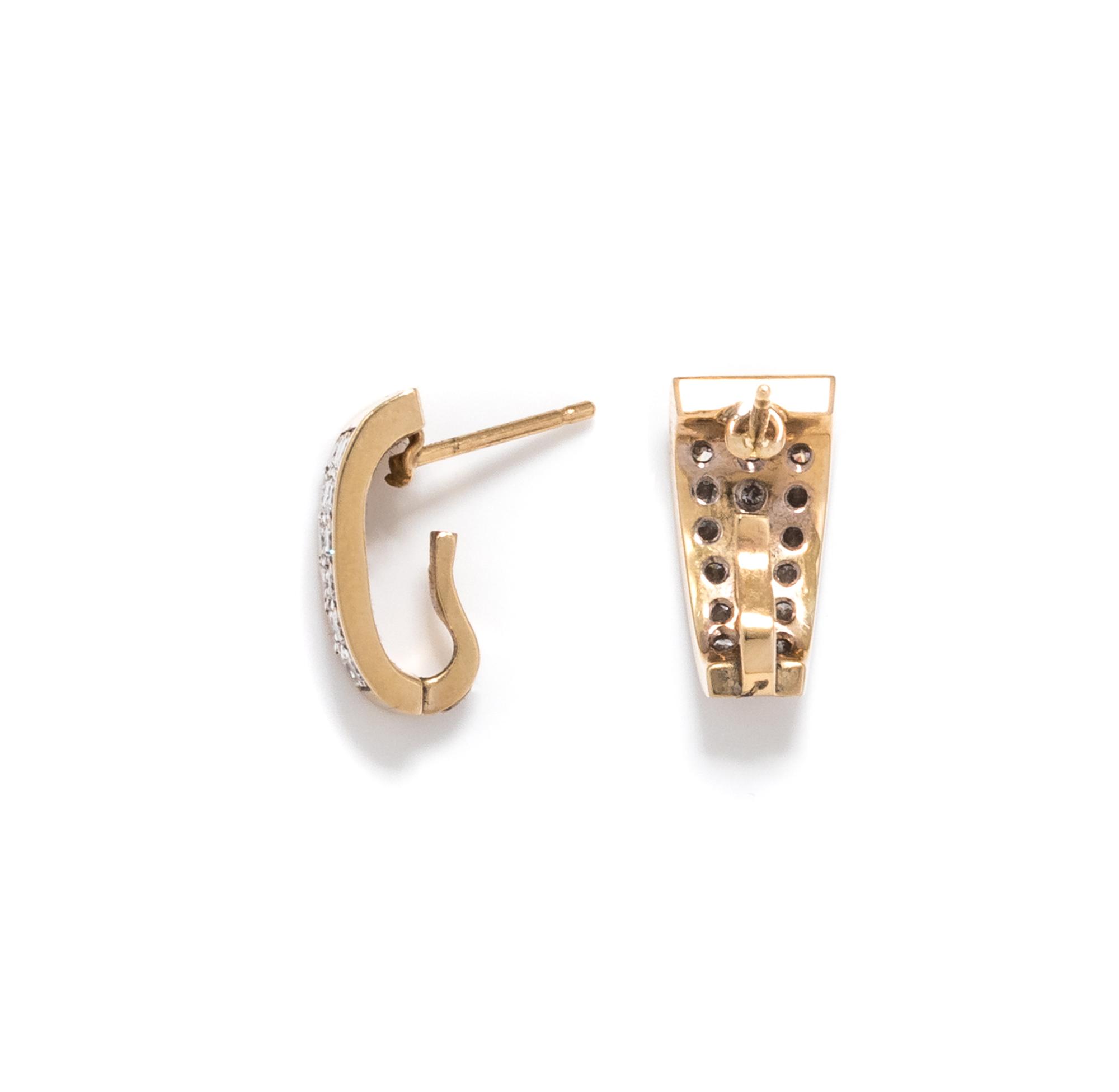 YELLOW GOLD, TURQUOISE AND DIAMOND SET