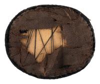 [CIVIL WAR]. Signal corps embroidered bullion hat insignia.