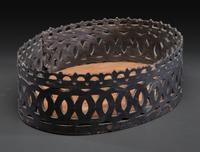 A Carved and Pierced Baleen Basket