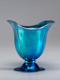 Blue Aurene Vase, c. 1930