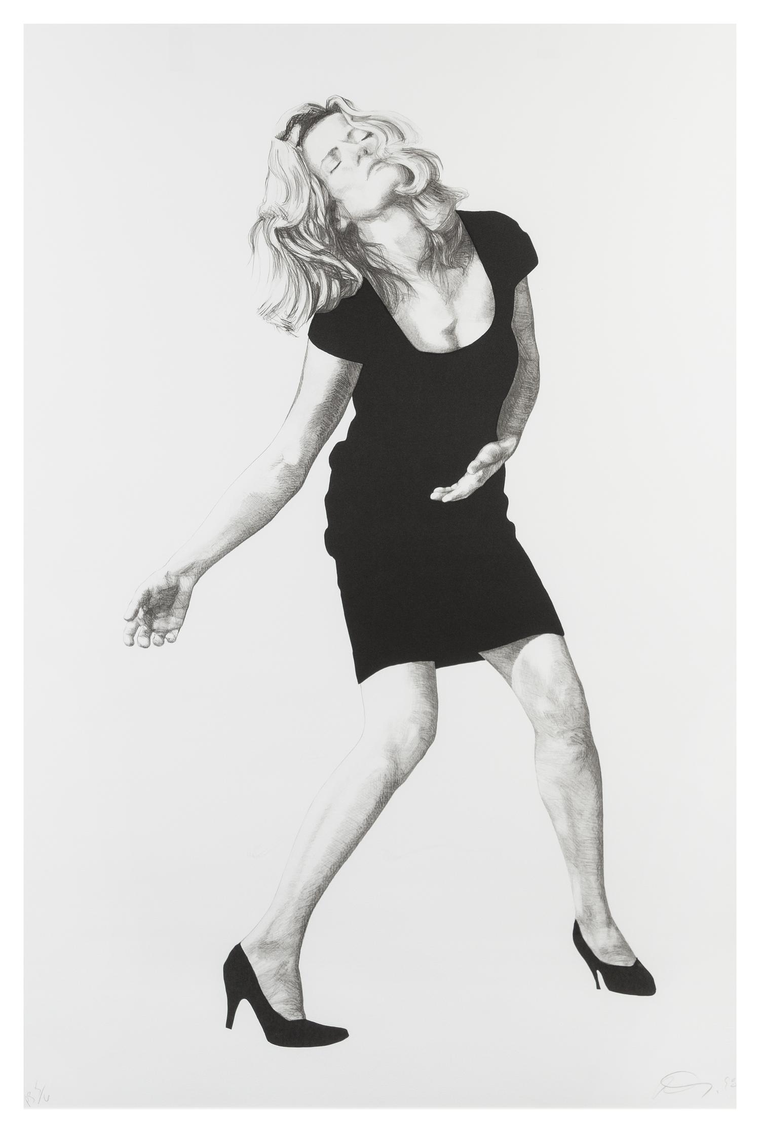 Robert Longo, (American, b. 1953), Barbara (from Men in Cities), 1998