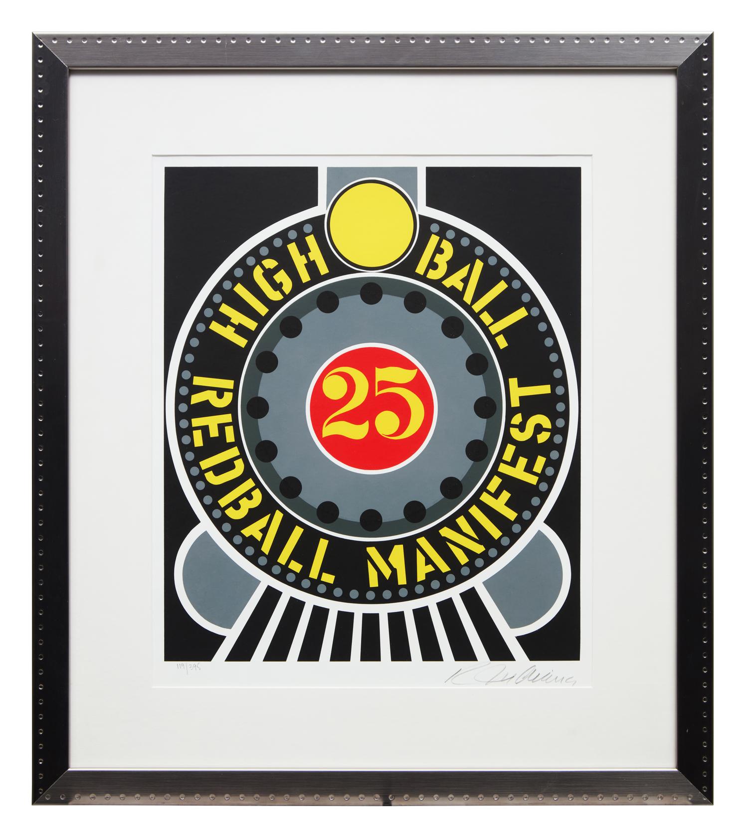 High Ball Redball Manifest (from The American Dream Portfolio ), 1997