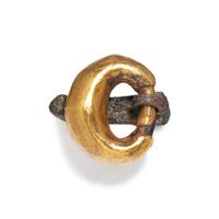 A Late Roman Gilt-Bronze Buckle