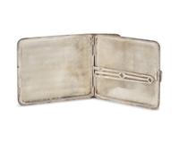 A Commemorative Sterling Silver And Enamel "Philadelphia Athletics American League" Baseball Cigarette Case