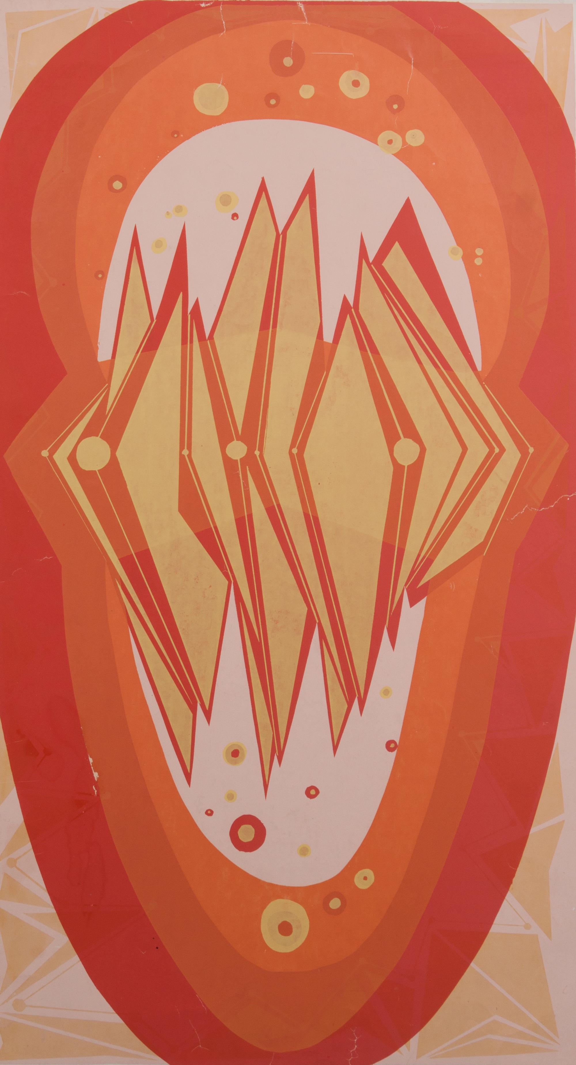 James Schwalbach, (Wisconsin, b. 1912), Generic #2, #3, #1 and #3, 1966 (four works)