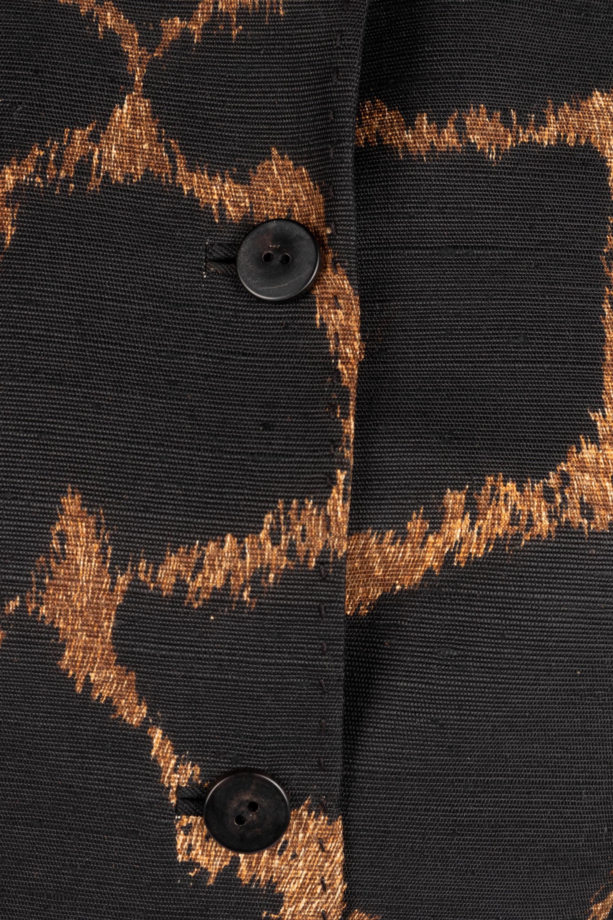 Chado Ralph Rucci Giraffe Print Jacket, 1990-2000s