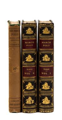 [POLO, Marco, 1254?-1324?]. Yule, Henry (1820-1889), translator. The Book of Ser Marco Polo, the Venetian, Concerning the Kingdoms and Marvels of the East. London: John Murray, 1871.