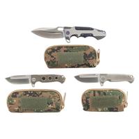 Lot of Three Andre de Villiers Folding Knives Incl: Mini-Pathfinder, Hummer