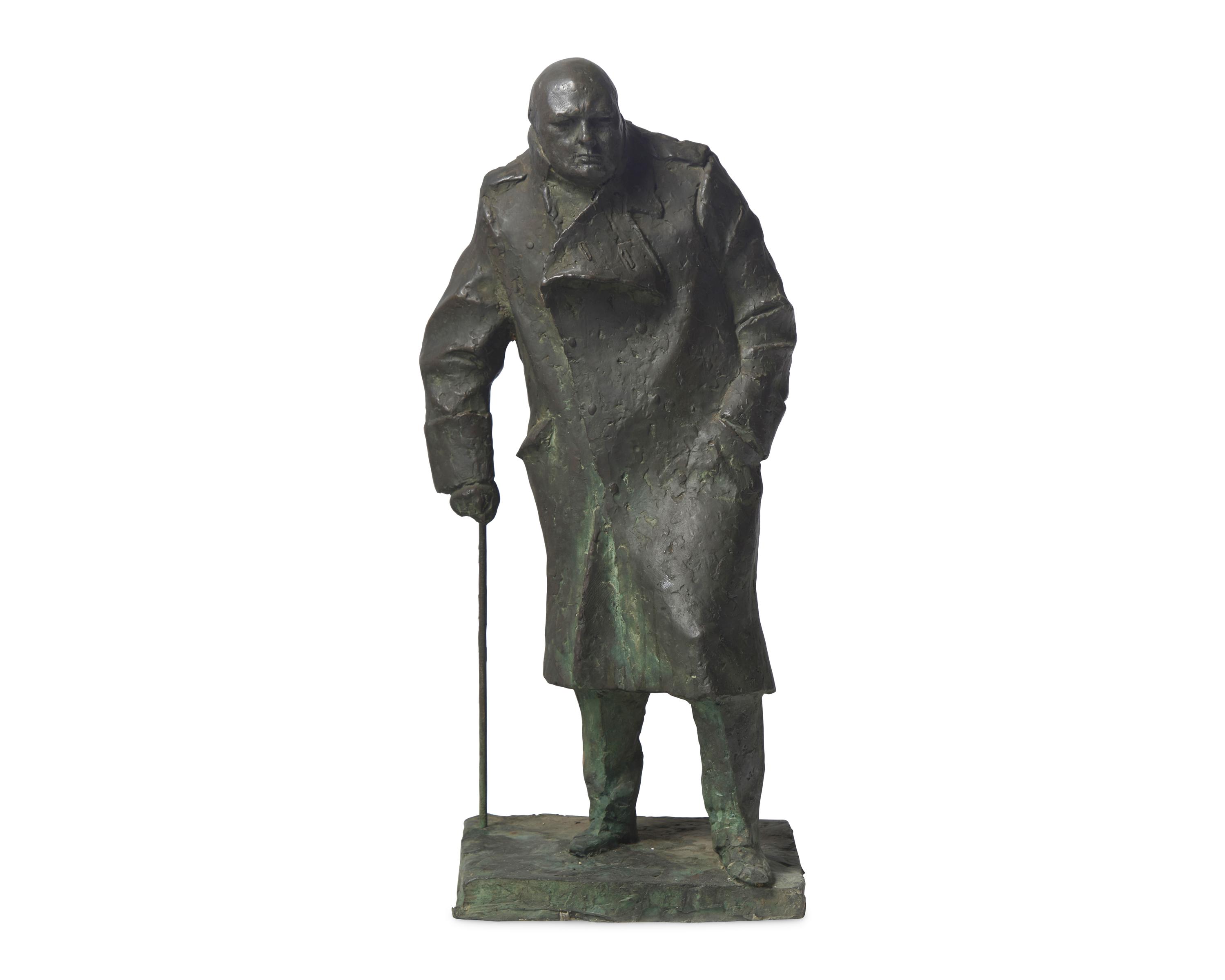 Sir Winston Churchill, Maquette for the Monument in Parliament Square, c. 1971