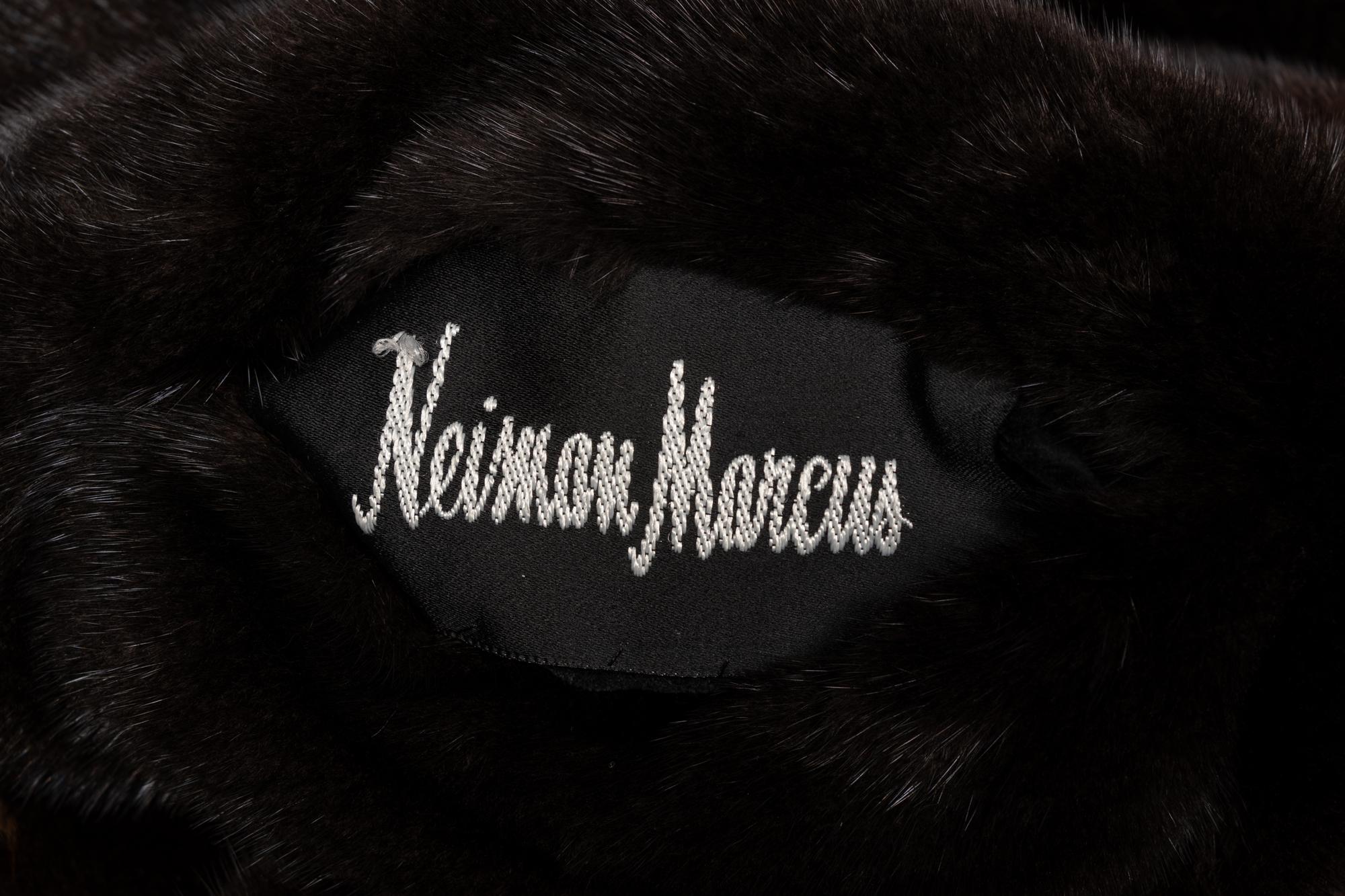 Neiman Marcus Reversible Mink and Leather Jacket, 1980-90s
