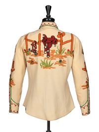 Nathan Turk, Embroidered Cowboy Shirt