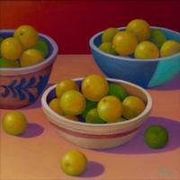 Still Lifes with Fruit (five works)